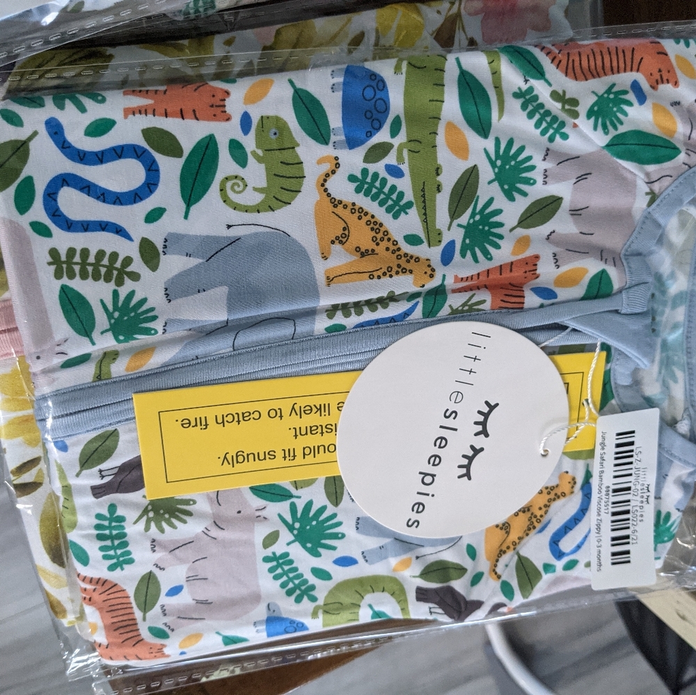 New little sleepies jungle safari